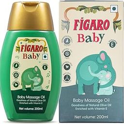 Figaro Baby Massage Oil With Goodness Of Natural Olive Oil Enriched With Vitamin E, Dermatologically Tested, 200 Ml-4