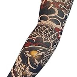 SECRET DESIRE Creations Tattoo Arm Sleeves UV Protection Arm Cover for Golf Men Women Volleyball G-35