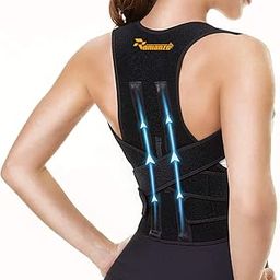 ROMANZO Universal Size Metallic Posture Corrector Belt for Women | Back Support Belt | Back Pain Straight Shoulder Support Belt | Adjustable Straps For Best Fit-17