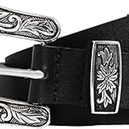 Pure Genuine Leather, Girls/Women Multi Purpose Belt (WAIST SIZE-24-46") (WIDTH-23MM)-image-41