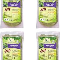 NATURAL HEALTHLIFE CARE Natural Indigo (Indigofera Tinctoria) Powder 400Gm (100 Gm*4)-image-95