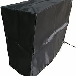 Large Size CPU Dust Cover, Gaming Computer Desktop PC Mid-Tower [Antistatic, Waterproof] Jacket Protector, PC Case, Computer Dust Cover with Adjustable Elastic Cord (10W x27.5D x20H)-34