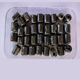 Black Color Iron Sinker for Fishing NET Weight. 34 Pieces 500gram Iron Sinker Height 2cm, Round 4.5 cm, Hole Size 5mm (1 Piece Weight 15g)-picture-19