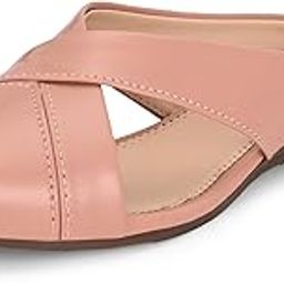Slip on Sandals For Woman | Flats Women Stylish | Mules For Womens Sandals Flats | Mule For Women Stylish Flat Sandal | Flat Fashion Sandal-image-7