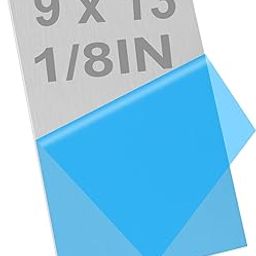6061 T651 Aluminum Sheet Metal 9 x 13 x 1/8 (0.125") Inch Thickness Rectangle Metal Plate Covered with Protective Film, 3MM Aluminum Sheet Plate Flat Stock, Finely Polished and Deburred-image-45