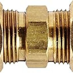 Merababa Brass Compression Tube Fitting, Union, 1/2" x 1/2" Tube OD-image-36