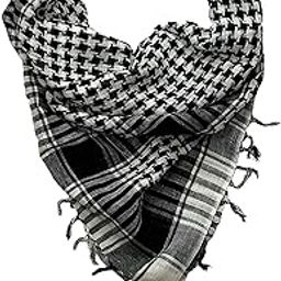 Black & white scarf-26