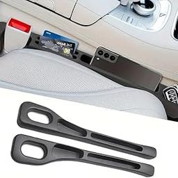 Harboan (Pack of 2 Car Seat Gap Filler EVA Car Organizer Gap Filler Between Seat and Console Compatible with Buckle Base Universal Car Seat Gap Filler Organizer Phone Holder (2)-19