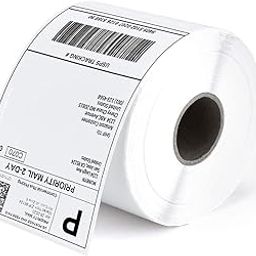 100mm x 150mm Direct Thermal Shipping Labels Roll | 4”x6” Self-Adhesive Stickers for Barcode Address Courier Packaging | 400 Labels per Roll for E-Commerce Use – Pack of 1-image-10