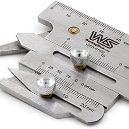 Welding Gauge Weld Fillet Throat/leg Length Gage Gap/undercut Inspection Tool Metric HJC-40-image-46
