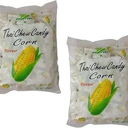 Haoliyuan Thai Chew Corn Flavored Candy Pack Of 2 (2 x 350g)-image-3