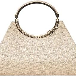 Women Girls Clutch Bag Purse Handbag Wedding Bridal-image-10