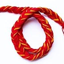 KLC 100% Cotton Thread for Pooja | Rakha Dhaga Hand/Wrist Red, Yellow Thread Kalava/for Rakhi and Laxmi Puja Hand (Pack of 1)-image-87