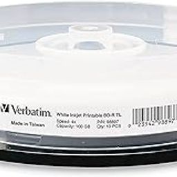 Verbatim BD-R XL 100GB 4X White Inkjet Printable, Hub Printable - 10pk Spindle-image-65