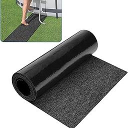 9.8 Ft x 15.7 Inch Pools Floor Protector Mat- Absorbent Waterproof Spa Pool Ground Protection Pad- Above Ground Pools Pathways Walkways for Protecting Pools Spas Lawns from Wear-30