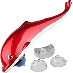 Dolphin Fish Handheld Massager Machine with Vibration, Magnetic, Far Infrared Therapy to Aid in Pain and Stress Relief For Men and Women big size power source from directly to Plug in-image-65