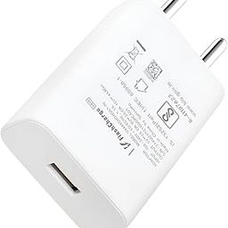 44W Type C Flash Charging Adapter Compatible with Vivo T3 Ultra, T3 Pro, T3 Lite, T3X, T3, T2, Y29, Y300, Y18T, Y300+, iQOO 13,12,Neo9 Pro,Z9s,Z9s Pro 44 Watt Fast Charge Adapter, White-10