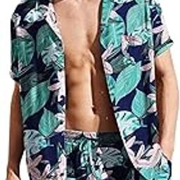 Co Ord Set for Men | Night Suit | T-Shirt and Shorts Set for Man | Night Dress | Pyjama Set | Summer Wear | Lounge wear | Beach Outfit-picture-29