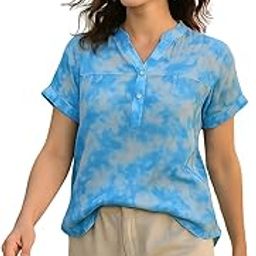 Hand Tie & Dye Casual Rayon Top for Women-3
