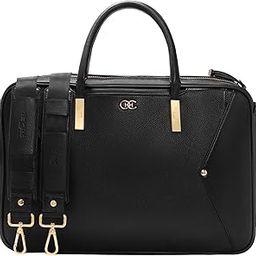Elleswitch 3-in-1 Leather Laptop Bag for Women – Convertible 15-Inch Work Backpack, Tote & Handbag – Full-Grain Leather Office Organizer with Trolley Sleeve & Waterproof Pocket-image-57