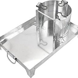 VISMAY'S Portable Iron Cooking Chulha | Firewood Iron Burning Stove | Efficient Heat | Heavy Duty Cooking Chulha For Home, Trekking, Camping, Travelling and Outdoor Uses-image-8