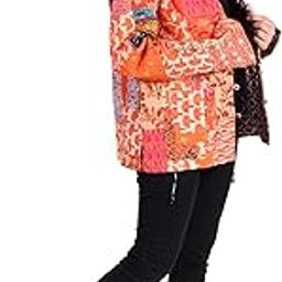 Quilted Kantha Patchwork Design Floral Print jacket Reversible Full Sleeves Long Blazer Women Winter Long Jacket Double Sided Double Pocket Wear Long Coat-image-42