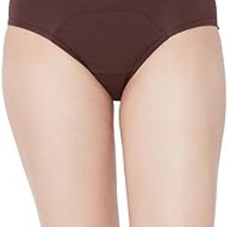 Women's Period Panty Cotton Reusable with Multi Layer Absorbent Fabric|Leak Proof Full Coverage Soft Comfortable Hipster|Dark Colors|Use with Sanitary Pads for Hygiene Purpose-image-46
