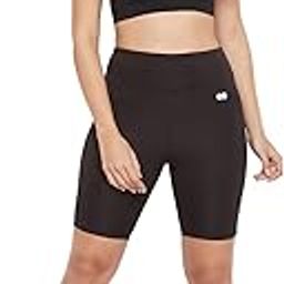 Clovia Women's Polyester Activewear Sports Cycling Shorts-15