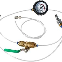 UJEAVETTE Auto Air Shocks Absorber Test Tool Hose Line Pressure Leak Inspection Gauge-picture-25
