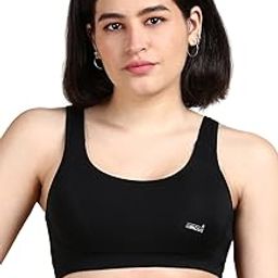 Airsoft Non Padded Sports Bra for Women | Active Wear Full Coverage Bra for Women | Comfy Full Coverage Lounge Bra |-image-12