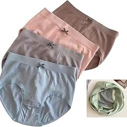 Women's Cotton Blend Classic Solid Hipster Panties-image-89