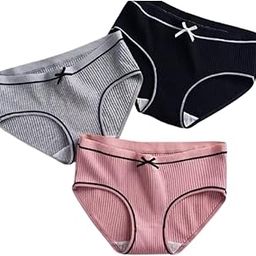 Women's Bow String Breathable Hipster Panties - Stretchable Seamless Bikini Briefs-picture-11