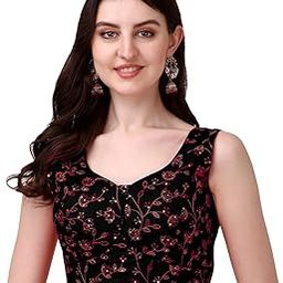 Womens Sweetheart Neck Sleeveless Saree Blouse(Pihu)-image-41