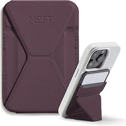 MOFT Magnetic Wallet Stand Compatible with iPhone 16/15/14/13/12 Series, Angle Adjustment & Magnetic Compatible MOVAS Phone Stand,BlackBerry-picture-30