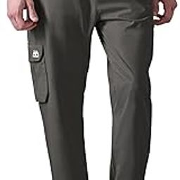 Cotton Solid Elastic with Drawstring Cargo Joggers for Men | Regular Fit | 2 Spacious Pockets | Smooth Texture-picture-0