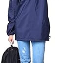 Real Raincoat for Women – Waterproof Packable Rainwear with Adjustable Hood & Waist | Lightweight 100% Polyester, Seam-Sealed, Hideaway Pocket | Unisex Jacket/Poncho-image-21