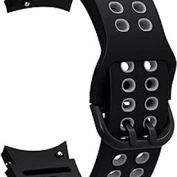 ACHOR ACH60 20MM No Gap Arc Edge Ni-ke Air Hole/ Nylon/ Velcro/ Milanese/ Heavy Metal/ Silicone Watch Straps Compatible for Samsung Galaxy Watch 4 Band & Galaxy Watch 5 Band 44mm 40mm/Watch 5 Pro Bands 45mm/Galaxy Watch 4 Classic Bands 46mm 42mm,20mm Sport Strap Wristbands for Men Women-picture-27