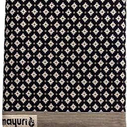 Varunavi Diamond Solapur Chaddar Cotton AC Blanket Queen Size 90 in X 108 in (230 cm X 260 cm) (Blue)-image-51