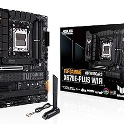 ASUS TUF Gaming X670E-PLUS WiFi AMD Ryzen AM5 ATX Motherboard, 16 Power Stages, PCIe 5.0, DDR5 Memory, Four M.2 Slots, WiFi 6E and 2.5 Gb Ethernet, USB 4 Header and Aura Sync-picture-6