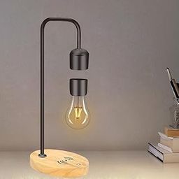 MT-VIKI Magnetic Levitating Floating Wireless LED Light Bulb for Desk Lamp,Room or Office Decor,Unique Gifts (Black)-picture-24