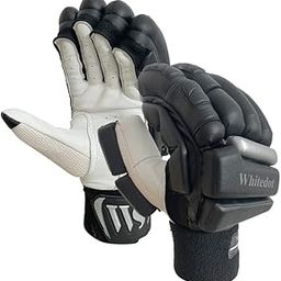 Citadel Levlon White Players Cricket Batting Gloves, Suitable For Mens Right Hand, Leather Batting Gloves Black,Large-image-33