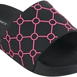 glissers Women's, Ladies' & Girls' Flip-Flops | Slippers | Slides | Chappals | Sandals – Comfortable, Non-Slip, Lightweight Footwear for Casual & Everyday Wear|Wave Pattern |Beige| UK Sizep-picture-1