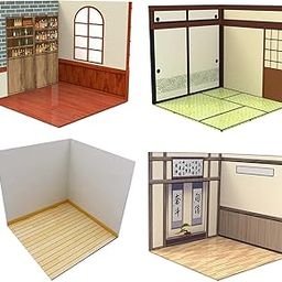THE STYLE SUTRA 4pcs 1/12 Scale Backdrop Organizer Display for Action Figure-picture-2