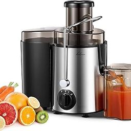 KELVEE juicer machine for home cold press extraction with 3 speed control 3" wide mouth 400W citrus Veg with double lock system (1.6 L)-picture-15