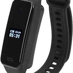 CAMLEIGH Band Watch Camera Watch, Portable Camera Wristband, Audio Video Recording Wearable Watch Camera with HD Touchscreen & One Click to Record for Business, Conference, Security, Sports-25