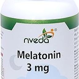 Nveda Melatonin 3mg for Sleep Aid, Stress & Anxiety Relief-28