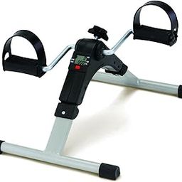 CRAZYABBS Pedal Exerciser Cycle Bike for Home Gym LCD Counter Foldable Exercise Bike Indoor Fitness Resistance Home Use Mini Bike-19