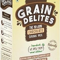 The Great Banyan GrainDelites Chocolate 400 Gram|No Junk, Natural Homemade Instant Drink Mix For Kids & Adults|No White Sugar, No Preservative Chocolate Milk Mix with Millets, Nuts & Wholegrains-image-59