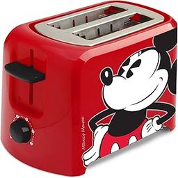 Disney DCM-21 2 Slice Toaster, Red/Black-image-14