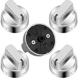 AMI PARTS Stainless Steel WB03X24818 GE Stove Knob Replacement, Compatible with Gas Stove knobs PS11729081 AP5989029 4363588, Replacement 100% Stainless Steel ge Stove Knobs(Not Universal)-image-47